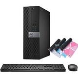 Dell 5050 SFF Desktop Intel i5-6500 UP to 3.60GHz 32GB DDR4 New 1TB NVMe SSD + 2TB HDD Built-in AX200 Wi-Fi 6 BT Dual Monitor Support Wireless Keyboard and Mouse Win10 Pro (used)