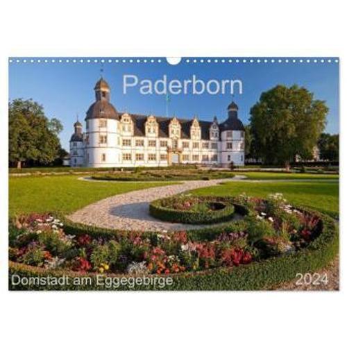 Paderborn Domstadt Am Eggegebirge (Wandkalender 2024 Din A3 Quer), Calvendo Monatskalender
