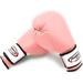 Woldorf USA Pink Boxing Gloves for Men and Women Heavy Essential Gel Boxing Punching Bag Gloves Kickboxing Sparring MMA Muay Thai Training Gloves Vinyl 16oz