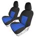 TLH Custom Fit Car Seat Covers for Toyota Sienna 2011-2020 Car Seat Cover Front Set Automotive Seat Covers in Blue Neoprene Waterproof and Washable Seat Covers