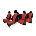 Custom Fit Seat Covers for 2016â€“2022 Honda Pilot 3 Row Full Set Car Seat Covers Red Neoprene Seat Covers Waterproof Car Seat Protector Honda Accessories Automotive Seat Covers for SUV