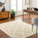 Hauteloom Becca Living Room Bedroom Area Rug - Plush Pile - Ivory Brown Beige - 6 7 x 9