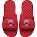 Men's ISlide Red USA Swimming Stacked Logo Slide Sandals