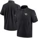 Men's Nike Black Jacksonville Jaguars Sideline Coach Short Sleeve Hoodie Quarter-Zip Jacket