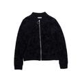 Dex Jacket: Black Animal Print Jackets & Outerwear - Kids Girl's Size Medium