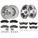 1998-2002 Ford Ranger Front and Rear Brake Pad and Rotor Kit - Detroit Axle