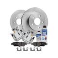 2007-2009 Pontiac G5 Rear Brake Pad Rotor and Caliper Set - Detroit Axle