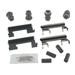 2001-2010 Chevrolet Silverado 2500 HD Rear Brake Hardware Kit - API