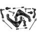 2001-2010 GMC Sierra 2500 HD Front Control Arm Ball Joint Tie Rod and Sway Bar Link Kit - DriveBolt