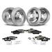 2010-2011 Mercedes ML450 Brake Pad and Rotor Kit - Autopart Premium