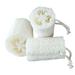 RUseeN 3pcs Bath Loofah Bath Scrubber Shower Body Scrubbers Shower Loofah Sponge Body Brush Cleanser Back Scrubber Bath Body Brush Bath Brush Sponge Ladies Sponge