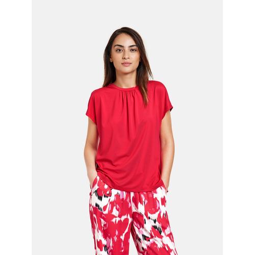 Taifun Kurzarmshirt Damen himbeer, 38