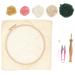 embroidery kit 1 Set of Embroidery Kit Children Needlework Tool Handmade Stitchwork Art Cross-Stitches Embroidery Kit for Beginners