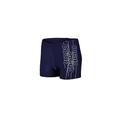 ARENA Jungen Boy's Short Graphic Swim Trunks, Navy-white, 152 EU