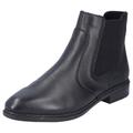 Chelseaboots RIEKER Gr. 40, schwarz Damen Schuhe Reißverschlussstiefeletten