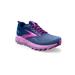 Brooks Cascadia 17 Running Shoes - Women's Navy/Purple/Violet 6 Narrow 1203921B449.060