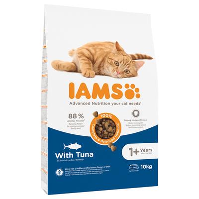 Sparpaket: 2x10kg IAMS Advanced Nutrition Adult Cat mit Thunfisch Katzenfutter trocken