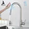 Robinets de cuisine tactiles intelligents, grue pour capteur, robinet d'eau de cuisine, mélangeur d'évier, capteur de robinet tactile rotatif, mélangeur d'eau KH-1015