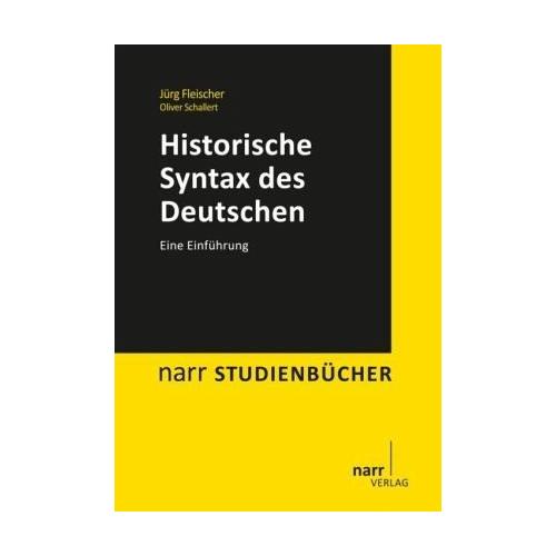 Historische Syntax des Deutschen – Jürg Fleischer