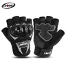 SUOMY-Gants de moto demi-doigt gants de vélo d'été gants de protection à coque dure D343