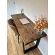 Wooden Desk | Industrial Desk | Computer Desk | Home Office Desk | Rustic | Reclaimed | Solid Wood | Chunky | Handmade | Work From Home