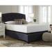 Signature Design by Ashley Chime 12 Inch Memory Foam Black/White 2-Piece Mattress Package