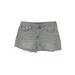 CALVIN KLEIN JEANS Denim Shorts - Mid/Reg Rise: Gray Bottoms - Women's Size 6 - Light Wash