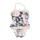 Baby Gap Outlet One Piece Swimsuit: Blue Print Sporting & Activewear - Size 12-18 Month