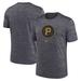 Men's Nike Charcoal Pittsburgh Pirates City Connect Velocity Practice Performance T-Shirt