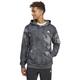 adidas Men's Seasonal Essentials Camouflage Hoodie Sweatshirt, DGH solid Grey, XS