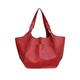 ZOSIVEB Large Tote Handbag, PU Leather Satchel Tote Shoulder Bags Purse Soft Crossbody Oversized Travel Tote Bag, Red