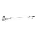 Royal Catering RC-RSL16 Rotisserie Spit with Motor 10 kg Stainless Steel Spit Roaster Roasting Spit Grill Spit (Stainless Steel, 4 W, 2 RPM)