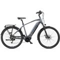 E-Bike RUHRWERK "MT 800 Herren" E-Bikes Gr. 52 cm, 28 Zoll (71,12 cm), grau (basaltgrau) E-Bikes
