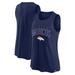 Women's Fanatics Branded Navy Denver Broncos Classic Rhine Tank Top