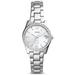 Women's Fossil Silver Columbia University Scarlette Mini Three-Hand Date Watch