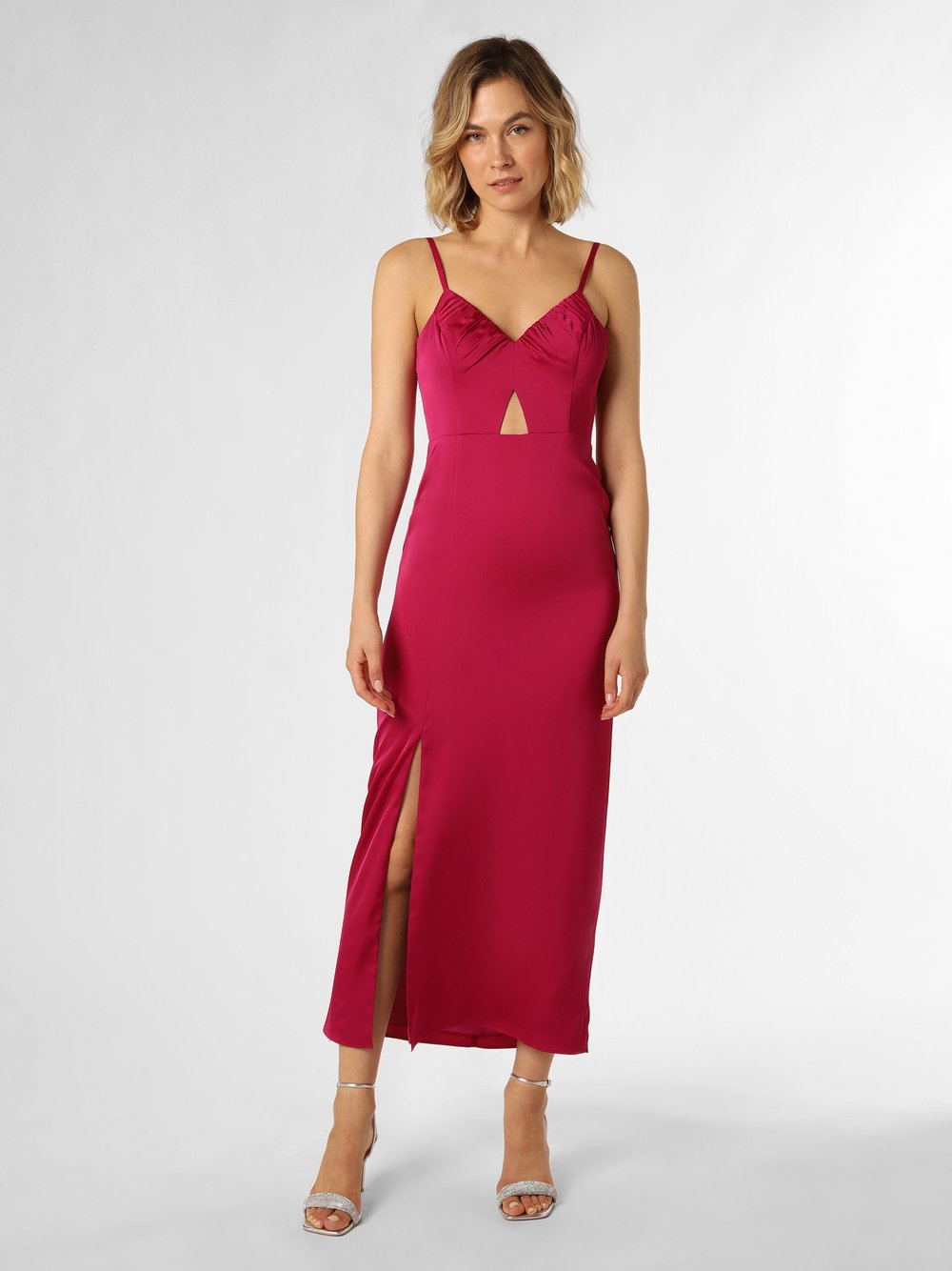 VM Abendkleid Damen himbeer, 42