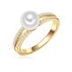 Valero Pearls Ring Damen gold, 52