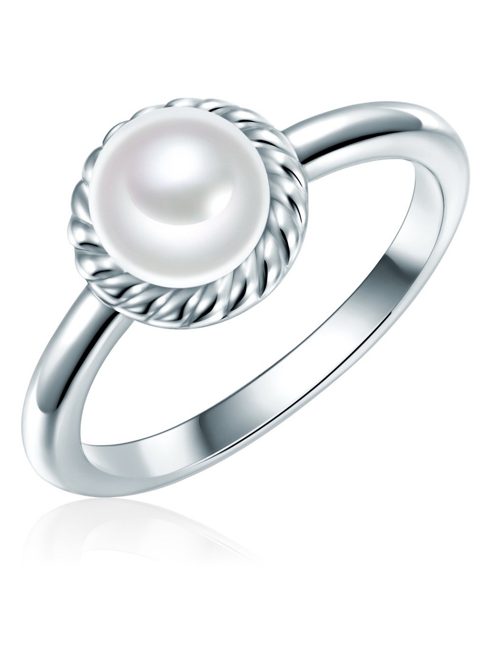 Valero Pearls Ring Damen silber, 52 Image