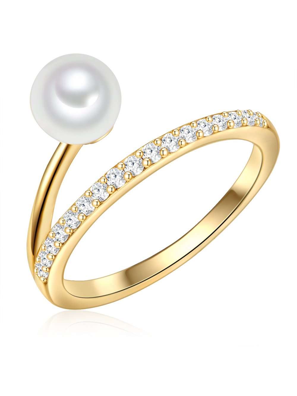 Valero Pearls Ring Damen gold, 54 Image