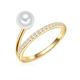 Valero Pearls Ring Damen gold, 54