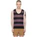 Black Striped Tank Top