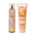 Bath and Body Works Sun Blooms & Suede Duo Gift Set - Fragrance Mist and Body Cream - Full Size