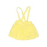Disney Baby Skirt: Yellow Checkered/Gingham Skirts & Dresses - Size 6-9 Month