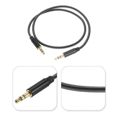 3.5mm Aux Cable Male to Male Auxiliary Audio Cable HiFi Cord 1.6ft