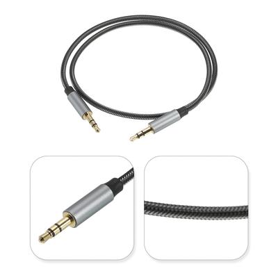 3.5mm Aux Cable Male to Male Auxiliary Audio Cable HiFi Cord 1.6ft