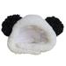 Cute for Cat Hat Small Dog Headwear with Ears Pet Holiday Accessories Panda Shape Photo Props for Cats and Dogs