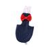 Bird Diaper Parrot Flight Suit Bird Clothes Adjustable Bird Flying Clothing Pet Bird Clothes (Dark Blue-XS)