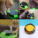 US 1-2 Pack Interactive Toys Cats Mouse Moving Round Scratch Pad Pet Fun Kitten