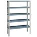 Durham 72 in. High Heavy Duty Shelving Gray