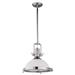 Maxim Hi-Bay One Light Pendant Polished Nickel